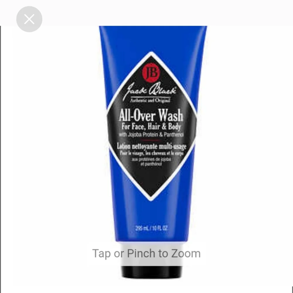 Jack Black Two Clean: 1 Turbo Wash, 10 oz, & 1 All Over Wash, 10 oz, Ene…